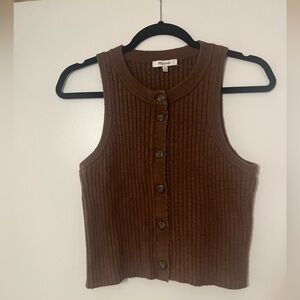 Madewell sweater tank